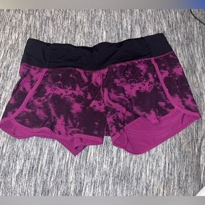 lululemon shorts size 8